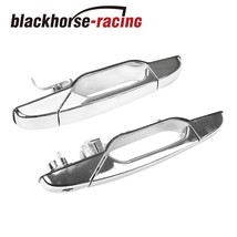 Fit Chevy Pickup Truck Pair of Front Exterior Outside Chrome Door Handle... - $26.86