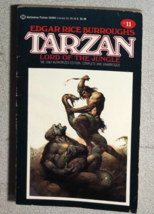 TARZAN LORD OF JUNGLE by Edgar Rice Burroughs (1991) Ballantine pb Boris cover - £11.83 GBP