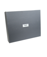 Thom Browne Large Gift Box Empty Steel Gray 14 1/4&quot; x 11 1/4&quot; x 2 7/8&quot; - $32.00