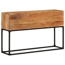 Console Table 120x30x75 cm Solid Acacia Wood - £81.18 GBP