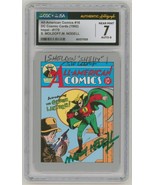 CGC JSA SS 7 SIGNED Sheldon Moldoff &amp; Mart Nodell Card / 1st Green Lante... - $3,015.66 MXN