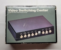 Gemini Video Switching Center SC1600 Controls Retro Computer Gaming Cable VCR - $19.79