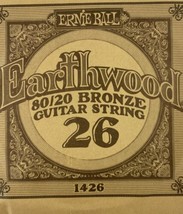 Ernie Ball Earthwood 80/20 Bronze Guitar String 1426 Sim202301 - £7.74 GBP