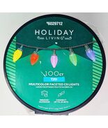 HOLIDAY LIVING 6029712 100CT MULTI-COLORED C9 LED 66' - NEW - $29.98