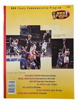 Michael Jordan Chicago Bulls 1998 NBA Finals Commémorative Programme - £7.72 GBP