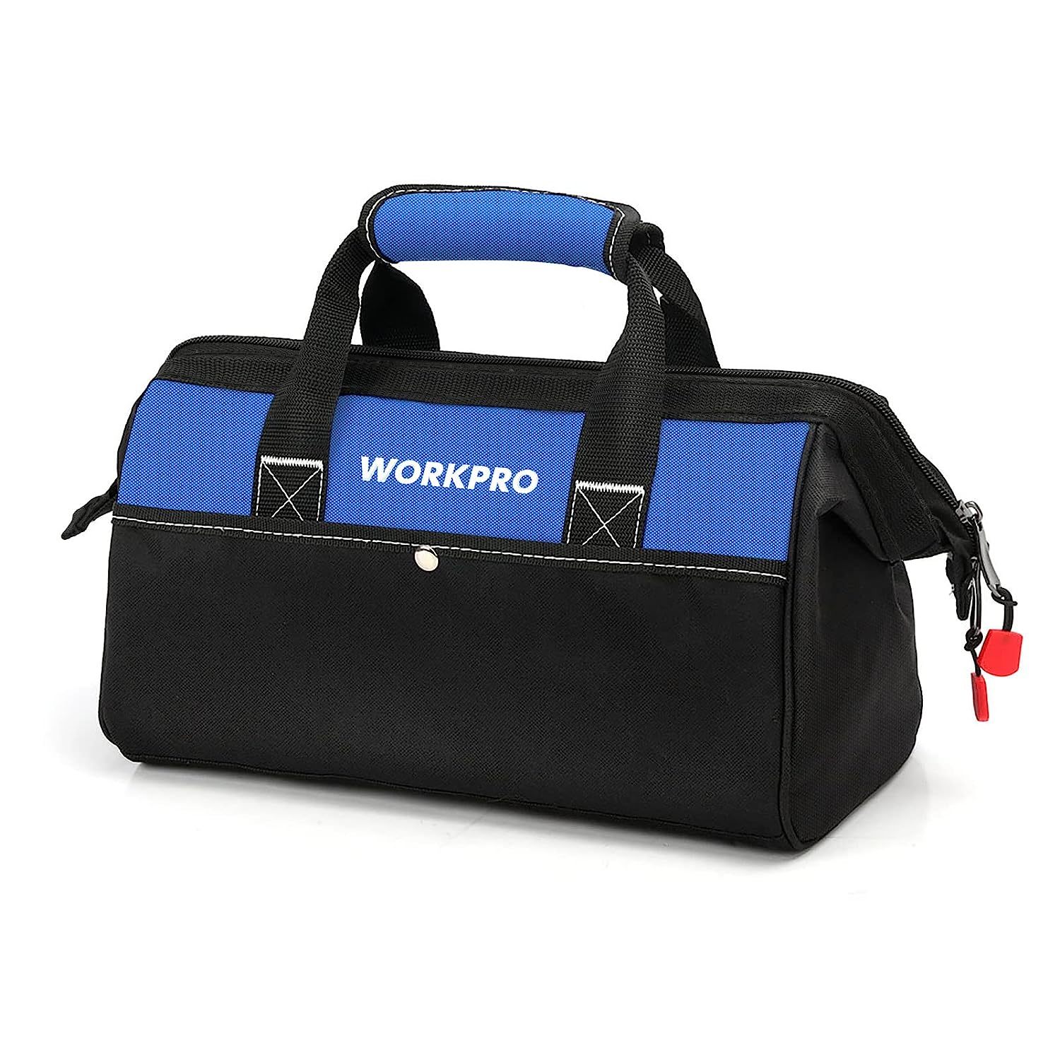 WORKPRO 13-inch Tool Bag, Wide Mouth Tool Tote Bag with Inside Pockets for Tool  - £30.48 GBP