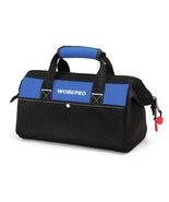 WORKPRO 13-inch Tool Bag, Wide Mouth Tool Tote Bag with Inside Pockets f... - £30.66 GBP