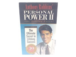 Anthony Tony Robbins Personal Power II Cassette #4 The Driving Force 1996 Sealed - £5.47 GBP