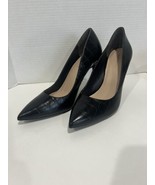 Stuart Weitzman Leather Stiletto Pump Pointed Toe Black Size 9.5B (US) NWOB - $1,855.95 MXN