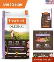 Grain-Free Raw Coated Kibble for Kittens - Protein-Rich Chicken Formula,... - $793.98 MXN