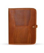 Handmade GENUINE LEATHER Business Portfolio by Jaald | Professional Orga... - $62.00