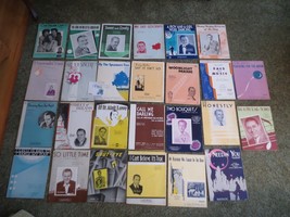 22 Vintage Piano Sheet Music Collection - 1930&#39;s - £15.98 GBP