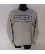 Door County Wisconsin T-Shirt Large Get Pickled at Koepsel&#39;s Long Sleeve... - £14.90 GBP