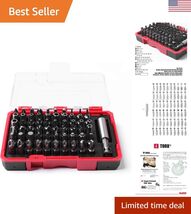 High Qualiy Security Bit Set, 61-Piece, S2 Steel, Temper Proof Bits, for... - $57.00