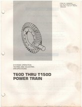 Cat T60D-T150D Power Train Testing &amp; Adjusting Specs Manual (SENB8283) {... - £10.43 GBP