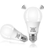 Radar Motion Sensor Light Bulbs Dusk to Dawn LED Bulbs 5W 6000K Cool Whi... - $42.02