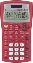 Scientific Calculator In Red, Model Ti-30Xiis From Texas Instruments. - £25.51 GBP