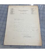 Port Arthur TX Letter 1929 signed by J.W. O’Neal City Attorney - $406.86 MXN