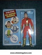 Retro MEGO-STYLE Action Figures Shazam Captain Marvel + Darkseid Dc Comics - £20.85 GBP