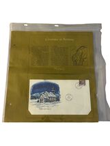 Vintage Christmas in Norway First Day Cover 1978 Oslo Stamp Holiday Cach... - $11.81
