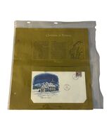 Vintage Christmas in Norway First Day Cover 1978 Oslo Stamp Holiday Cach... - $14.40