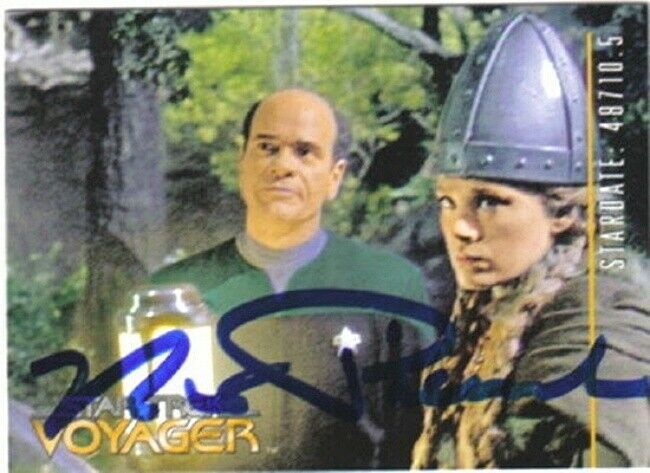 Primary image for Robert Picardo Star Trek Voyager as Holographic Doctor Autographed Trading Card