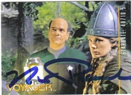 Robert Picardo Star Trek Voyager as Holographic Doctor Autographed Tradi... - £18.80 GBP