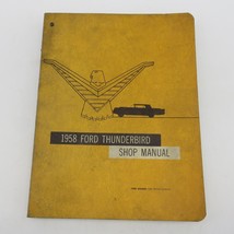 1958 Ford Thunderbird Shop Manual 7750-56 - £17.27 GBP