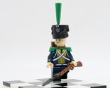 Custom napoleonic war Napolean Hessian Light Infantry Minifigures N034 - £1.99 GBP