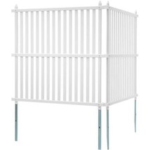 48&quot; W x 48&quot; H Vinyl Privacy Fence Panels, Air Conditioner Fence, Outdoor... - £76.19 GBP