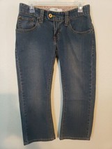 Levis 542 Cropped Capri Denim Jeans Womens Size 4 Low Rise Pockets Blue Y2k - $18.66