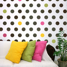 Wall stencil Polka Dot Allover LG, DIY decor for Nurseries, Kids Rooms - £24.07 GBP