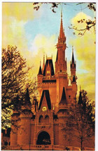 Florida Postcard Disney Magic Kingdom Cinderella Castle Fantasyland - £2.33 GBP