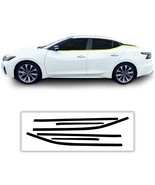 Fits Nissan Maxima 15-23 Side Window Chrome Delete Cover Decal Blackout ... - £31.84 GBP