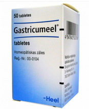 GASTRICUMEEL for the treatment of acute and chronic gastritis, 50 tablets - $20.74