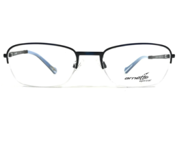 Arnette MOD.6084 588 Eyeglasses Frames Blue Rectangular Half Rim 50-18-135 - £37.34 GBP