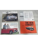 1960's Sales Brochures - Midget MkI, Midget MkII, Austin Healey Sprite Mk II