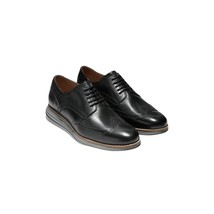 Mens COLE HAAN Shoes OriginalGrand Wingtip Oxford Lace up Comfort C26470 Black image 2