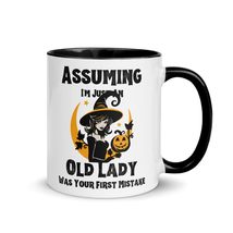 Assuming I&#39;m Just An Old Lady Was Your First Mistake Witch Mug - £15.75 GBP