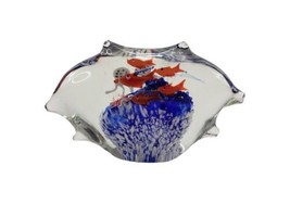 Dynasty Gallery Heirloom Collectible Sea Life Art Glass Large Paperweigh... - $39.55