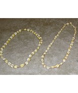 Vintage Costume Jewelry Pair of Shell Necklaces - £7.04 GBP