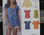 New Look 6891 Misses Tops or Shirts Pattern - Size 10-22  UNCUT - $8.90