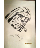 JACK KIRBY :DARKSEID (SUPER POWERS) ORIG,MARKER SKETCH DRAWING * - £4,150.94 GBP