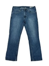 Buffalo David Bitton Jeans Mens 34x29 Blue Jackson-X Straight Stretch De... - £15.57 GBP