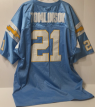 LaDainian Tomlinson #21 S.D. Chargers 2005 NFL AFC Throwbacks Blue Jersey 60 New - £104.92 GBP