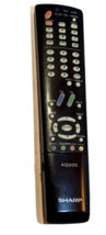 Sharp Television Remote Control For Aquos RRMCGA600WJSA GA600WJSA - £15.02 GBP