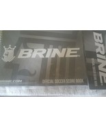 Brine Official Soccer Score Book-Brand New-SHIPS N 24 HOURS - $753.06 MXN