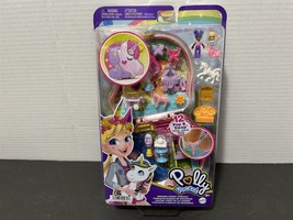 Polly Pocket Unicorn Forest Compact with Glitter Horn - £10.05 GBP