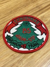 Vintage Girl Scouts Circle T Christmas Jam-Up 1985 Chisholm Trail Patch ... - £7.79 GBP