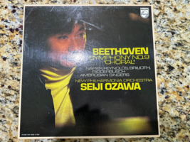 Seiji Ozawa~Beethoven Symphony No. 9 &quot;Choral&quot;~New Philharmonia Orchestra... - £11.76 GBP